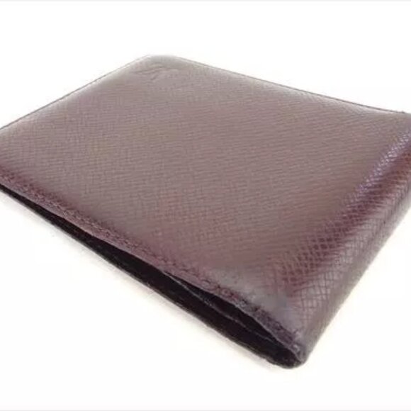 Louis Vuitton Wallet Purse Taiga Red PVC Leather Woman Authentic Used - Picture 5 of 7